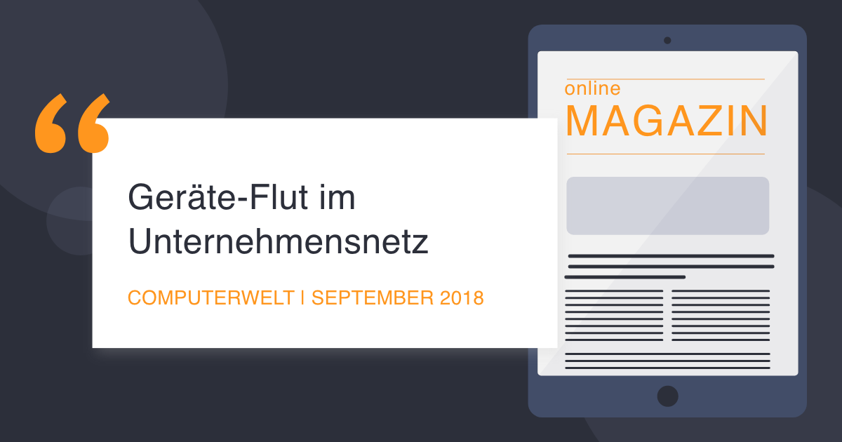 COCUS in the computer world September 2018 flood of devices