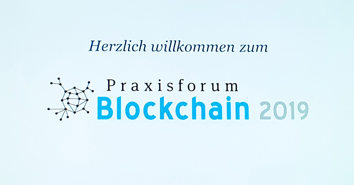 COCUS beim Praxisforum Blockchain IoTCOCUS at the Blockchain Practice Forum