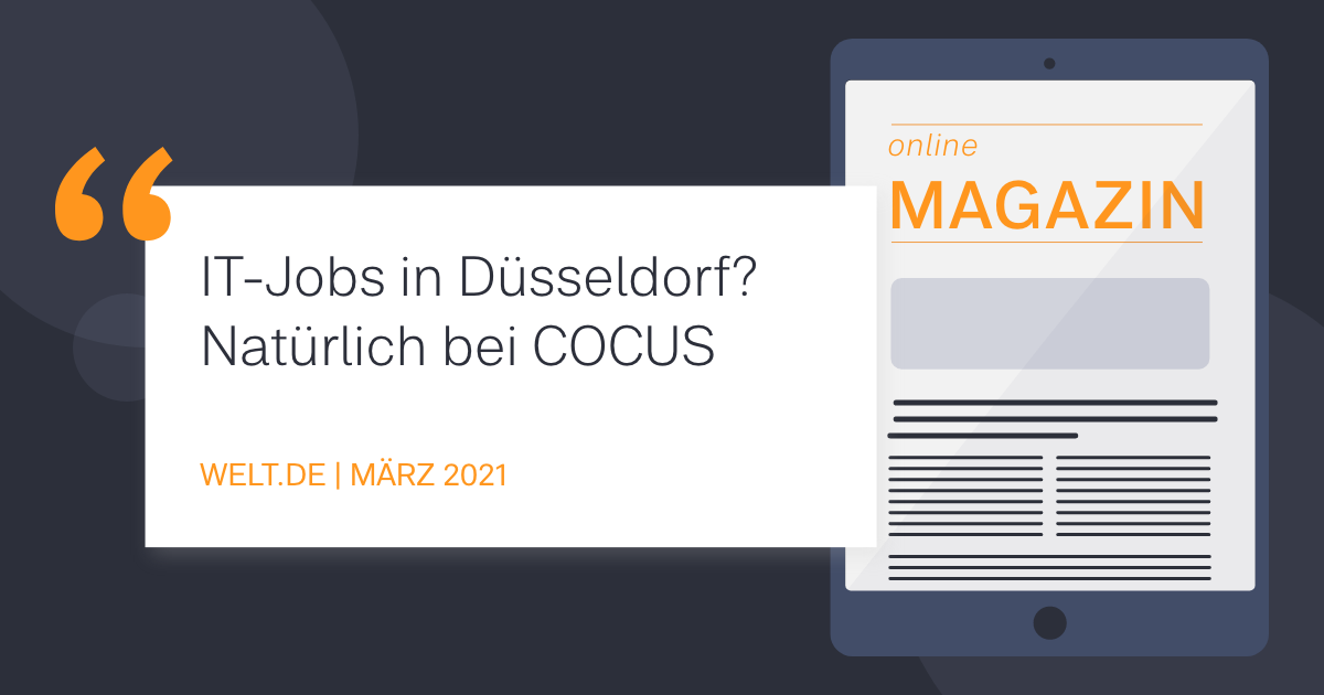 Jobs bei COCUS in der IT-Branche