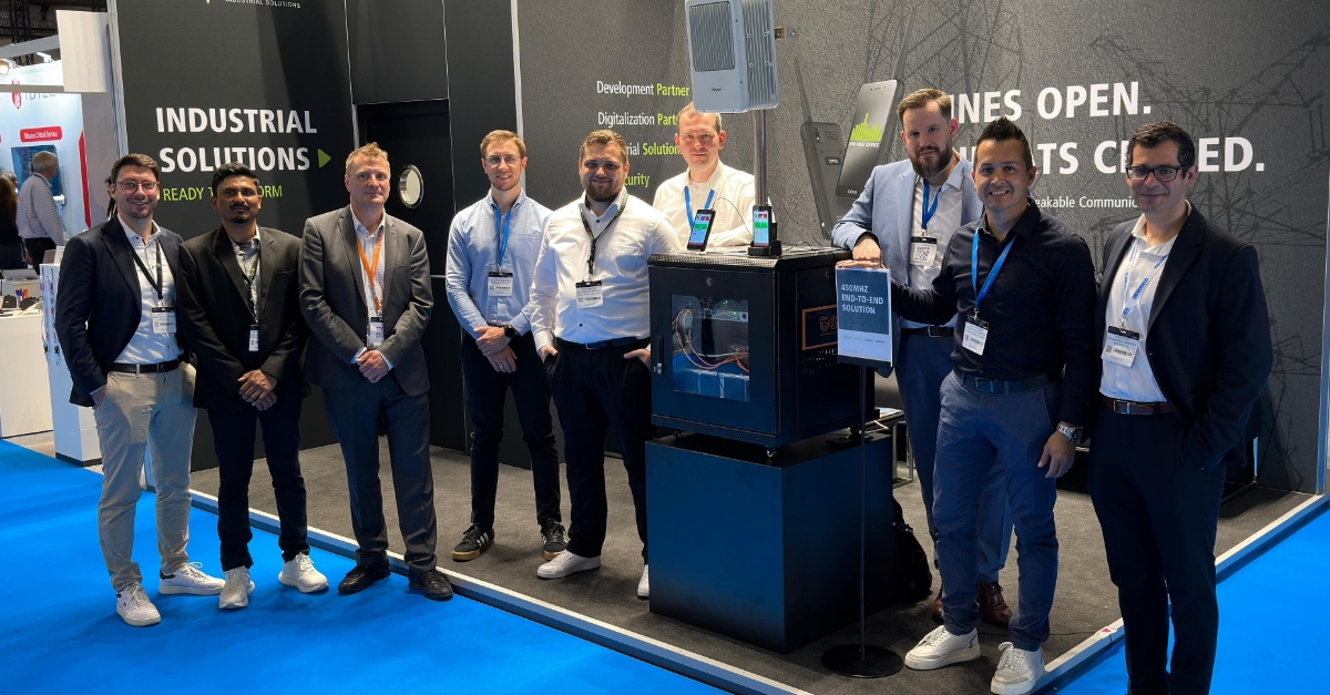 450MHz partner at CCW 2025 in Brussels